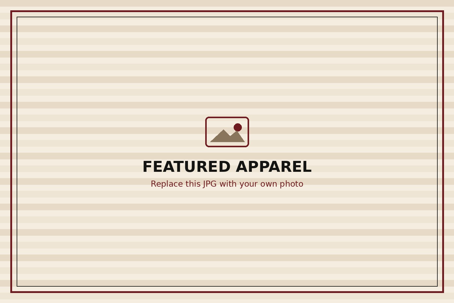 Custom Apparel example